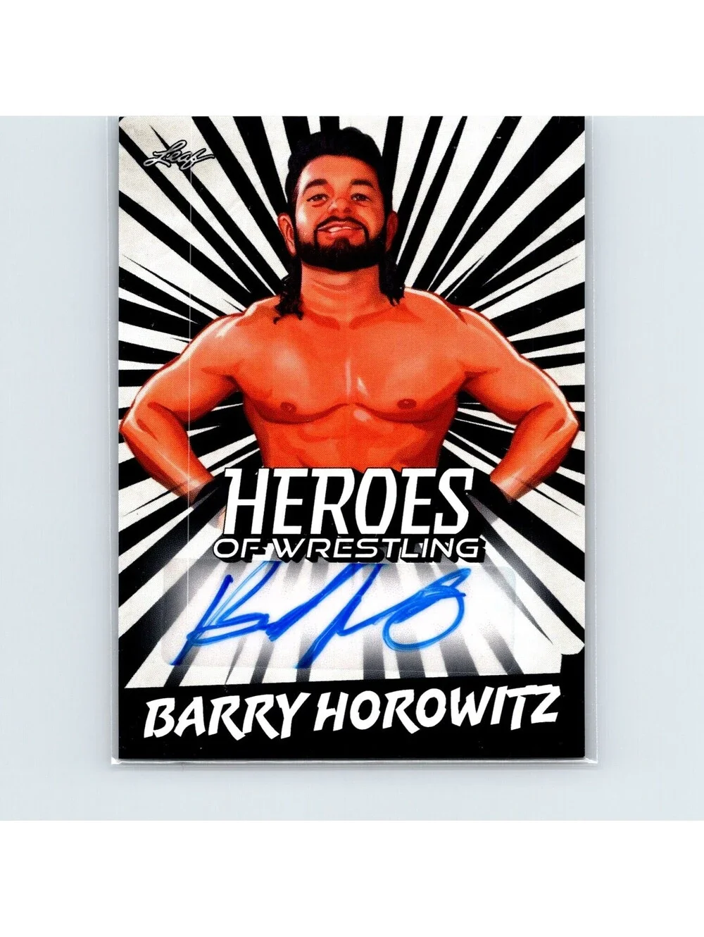 2023 Leaf Heroes of Wrestling Barry Horowitz #BA-BH1 Autographs